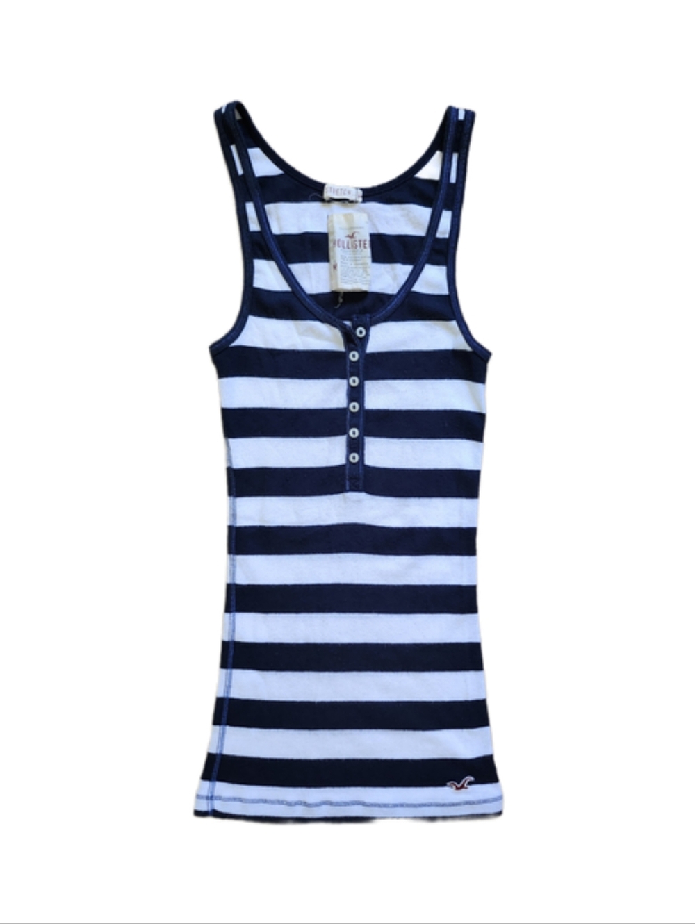 Y2K Striped HOLLISTER Tank Top